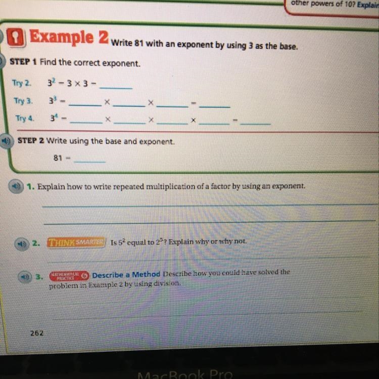 Describe how u can solved example 2 by using division ?-example-1