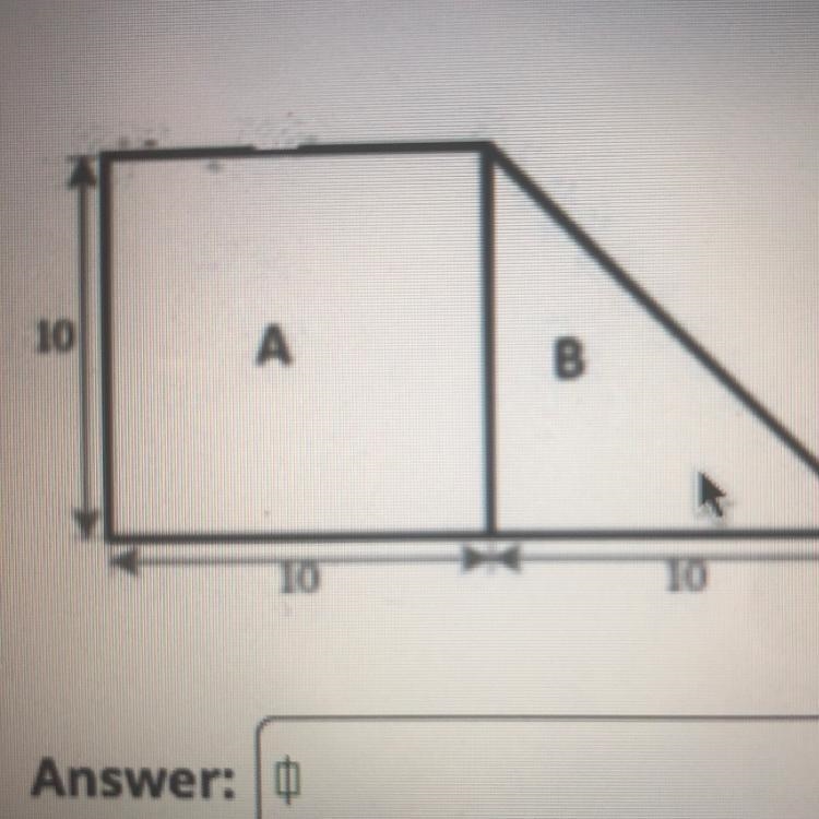 Find the area of the figure please <3-example-1