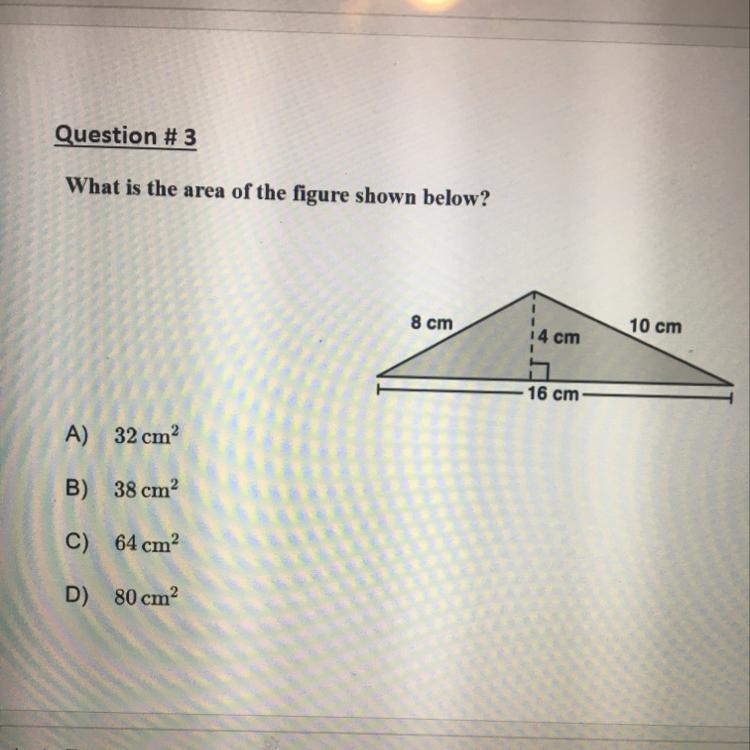 What is the area of the figure shown above-example-1