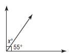 What is the measurement of angle x (in degrees)? Explain how you got your answer.-example-1