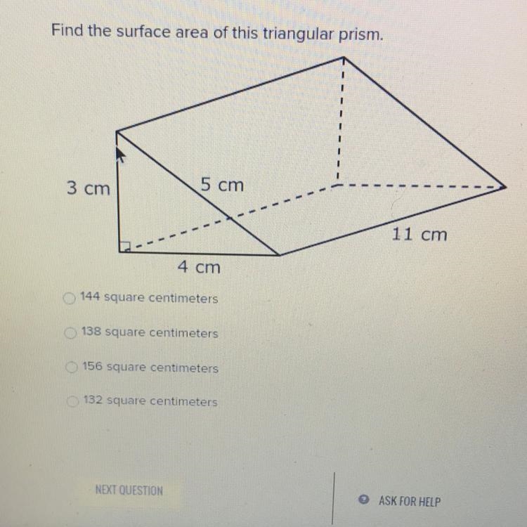 Find the surface area of this right triangle-example-1