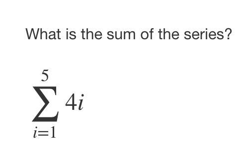 What is the sum of the series?-example-1