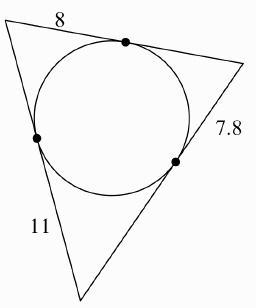 Find the perimeter of the polygon. Assume that lines which appear to be tangent are-example-1