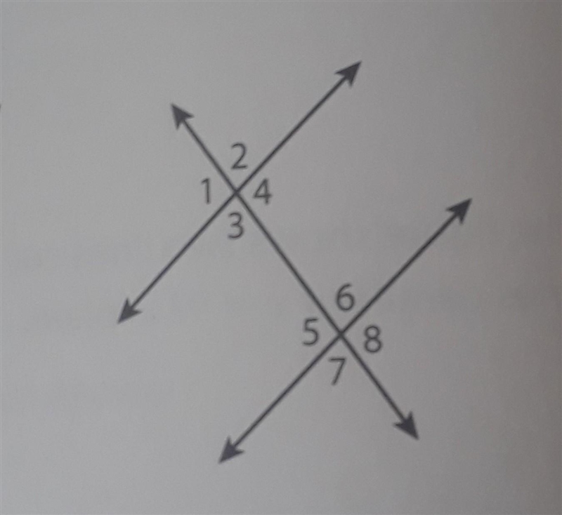 in the figure, < 3 =~ < 6. explain how you know that all four pairs of corresponding-example-1