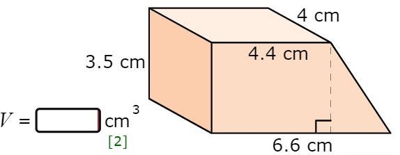 How do I find the volume of this? (explanation and answer please)-example-1