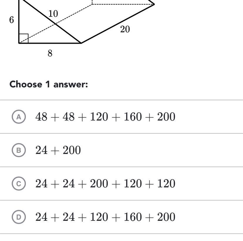 FIND SURFACE AREA OF FIGURE ABOVE. WILL MARK BRAINL-example-1