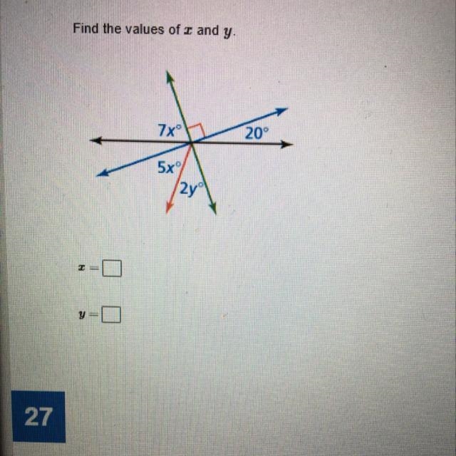 What is the value of X and Y?-example-1