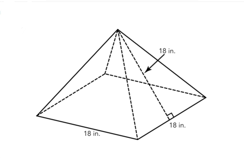 Calculate the surface area of the pyramid.-example-1