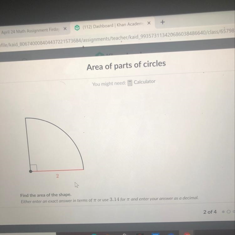 Find the area of the shape .-example-1