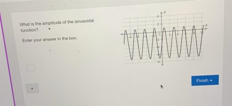 5. What is the amplitude of the sinusoidal function? Please help-example-1