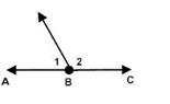 Which describes the relationship between Angle 1 and Angle 2? Angle 1 and Angle 2 are-example-1