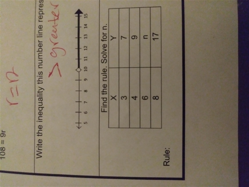 Please help me :( Find the rule solve for n-example-1