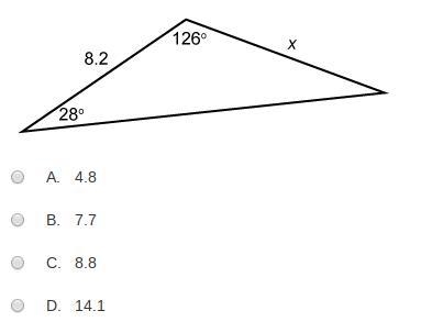 What is the value of x to the nearest tenth?-example-1