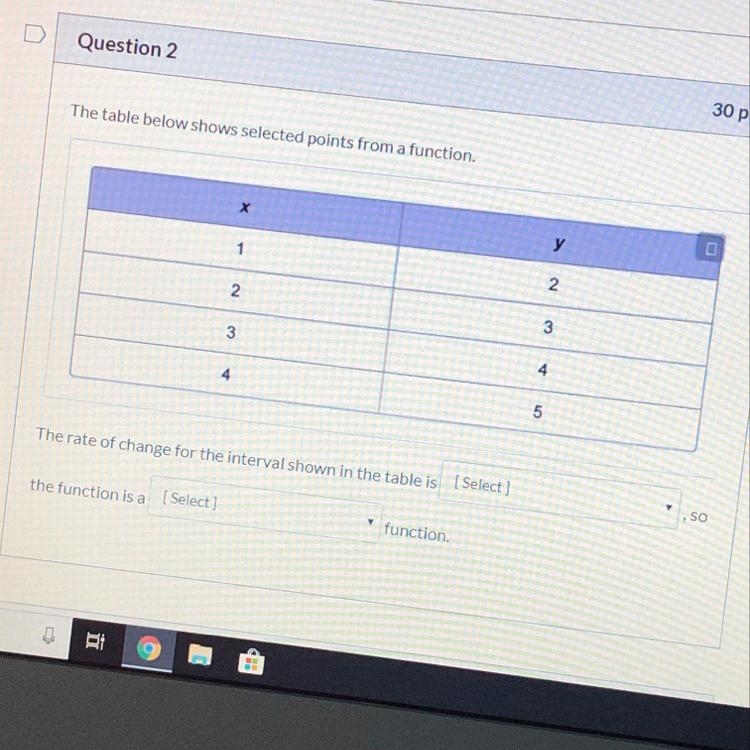 can someone please help me? is the rate change constant or not constant and is it-example-1