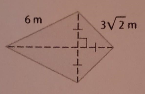 How do you find the area of the kite?​-example-1