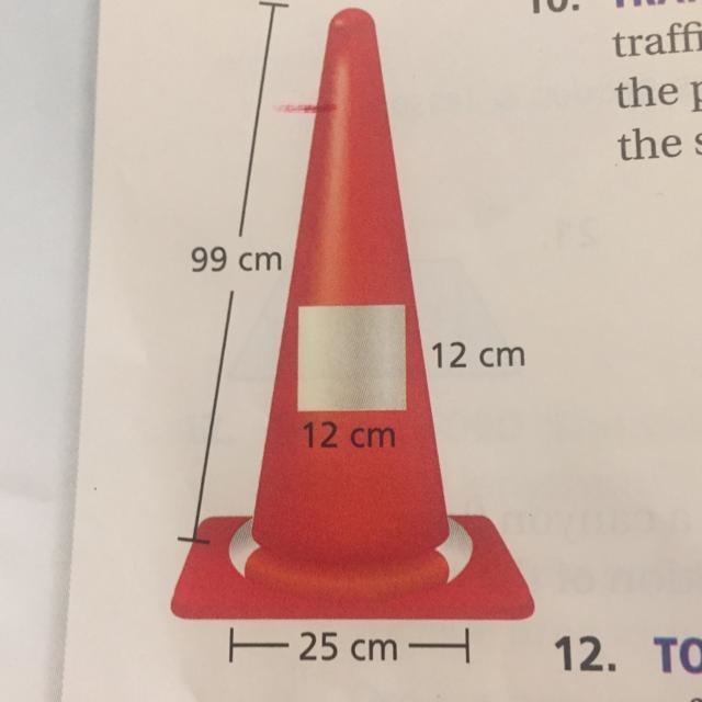 This is pretty easy! Please help!❤️❤️❤️ The surface area of the cone is 150pie, square-example-1