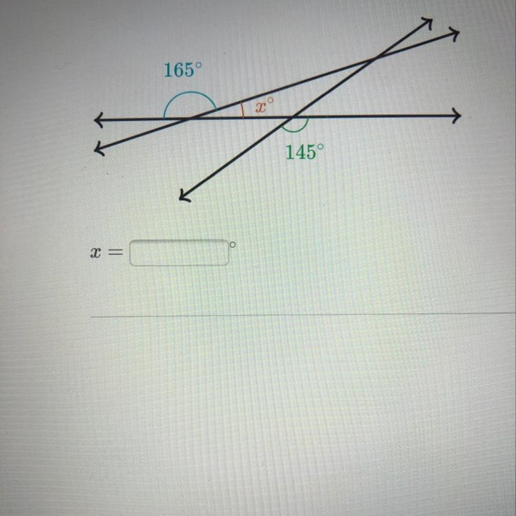 165° 145 x = Please Help!!!!-example-1