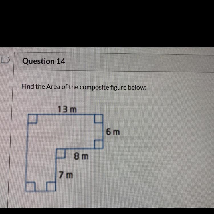 Find the area of the composite figure-example-1