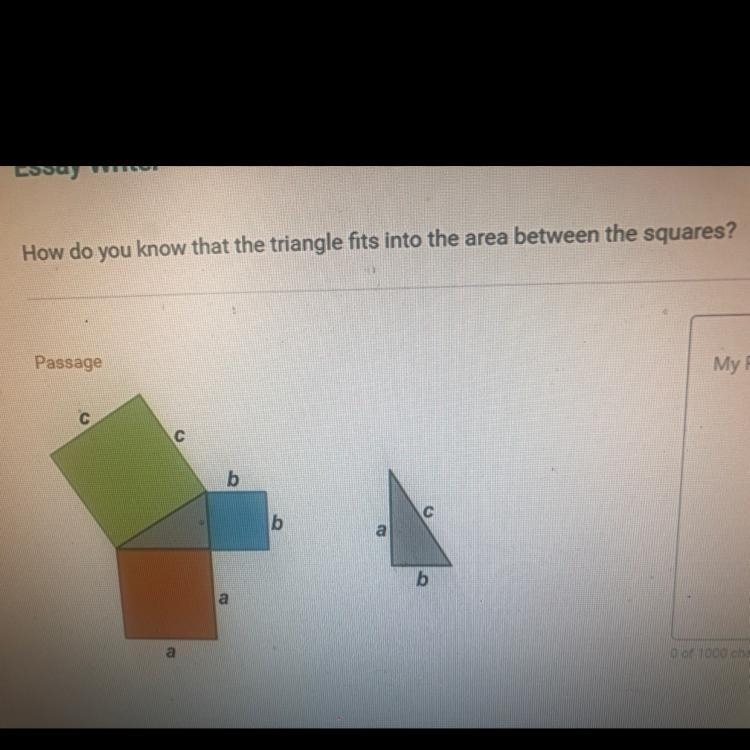 The pythagorean theorem-example-1