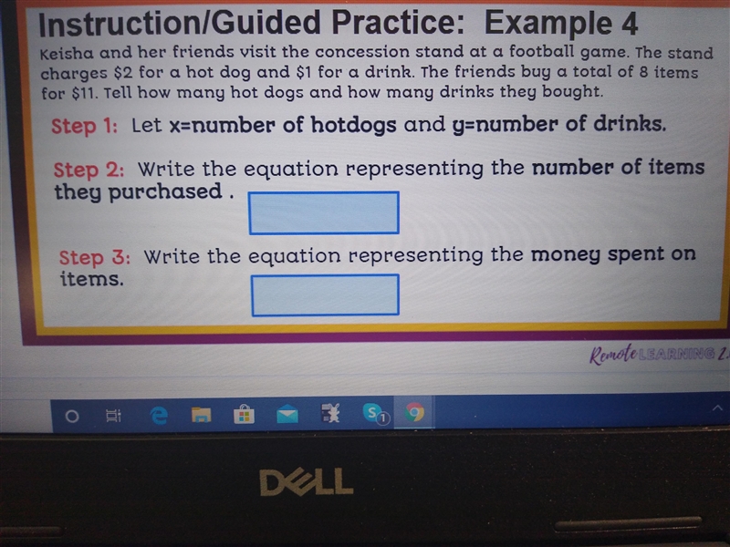 ⚠️Give me the equations for this problem plzzzz⚠️-example-1