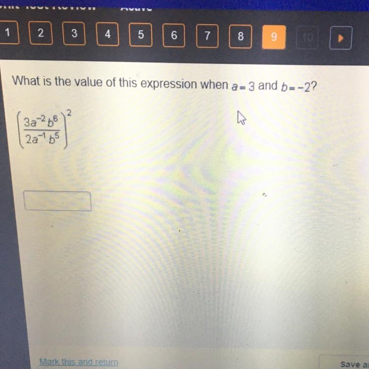 What is the value of this expression when a 3 and 27-example-1