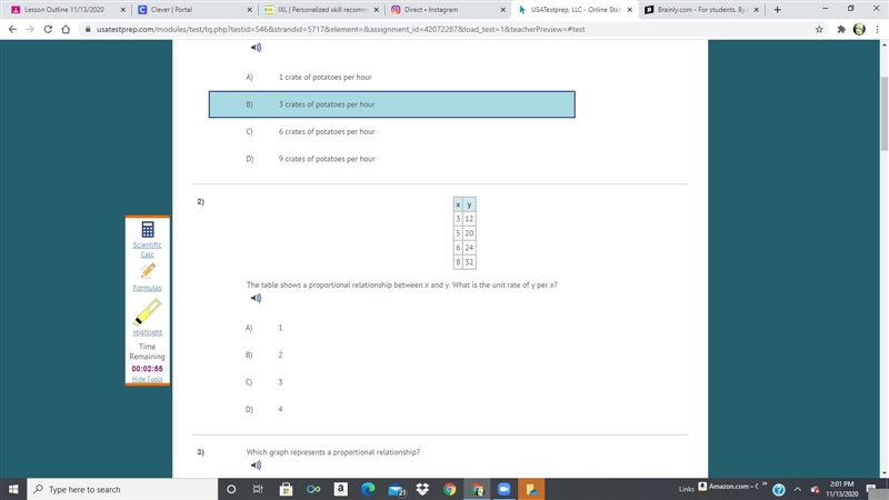 Help asap! What is the unit rate of y per x?-example-1