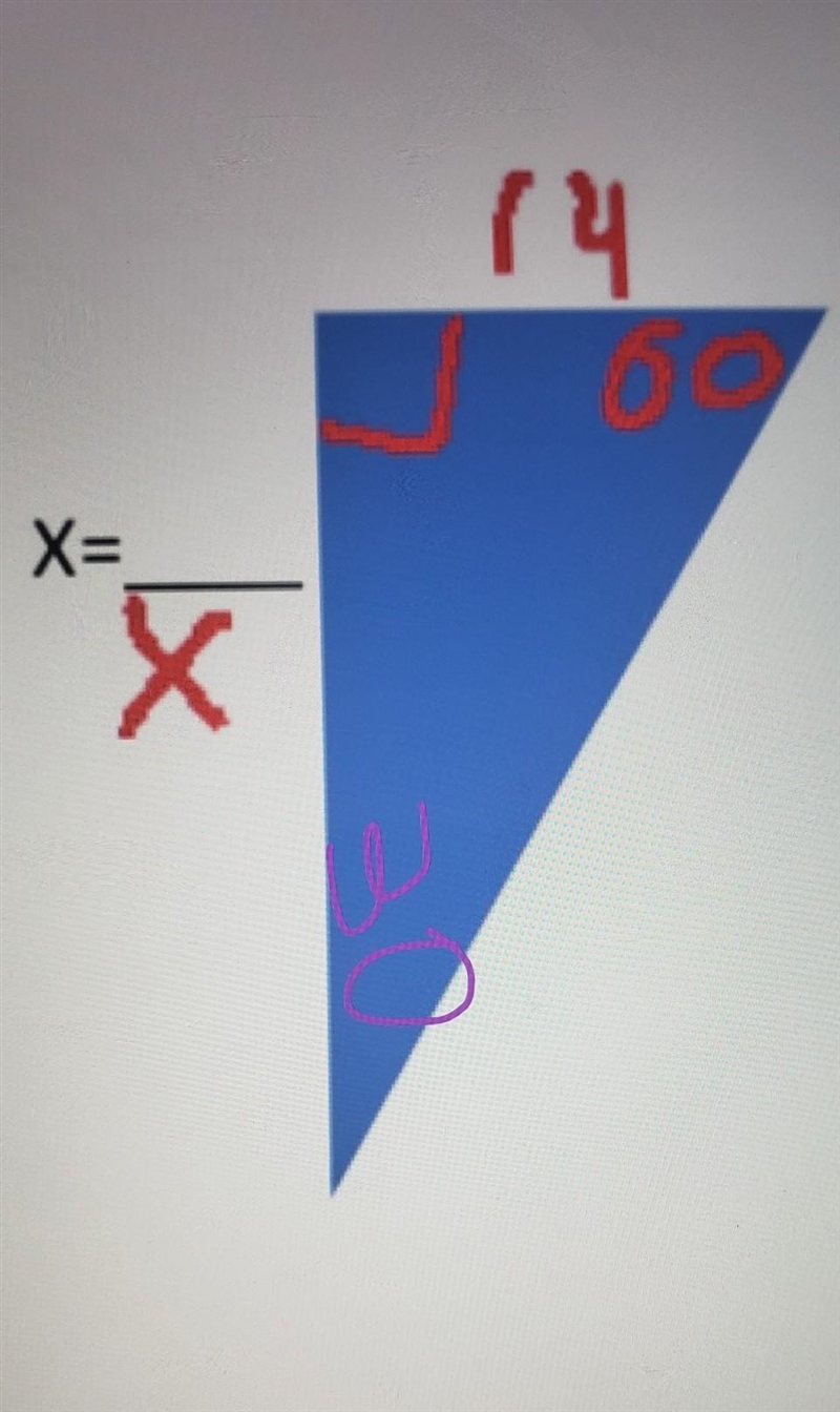 How do I find x???????​-example-1