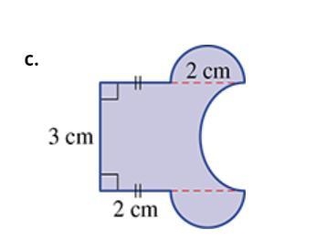 Using exact values (e.g. 10+4π), find the area of the following composite shape:-example-1