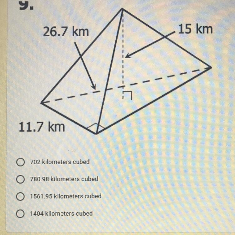 Find the volume of each figure. Round to the nearest hundredth when necessary.-example-1