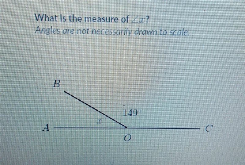 What does x equal ?​-example-1