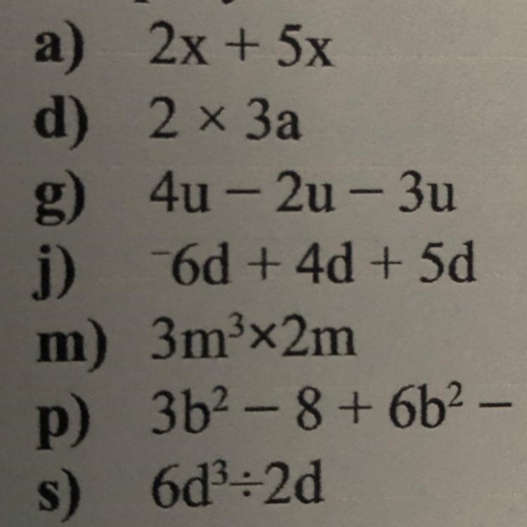 Can someone please explain how to simplify these-example-1