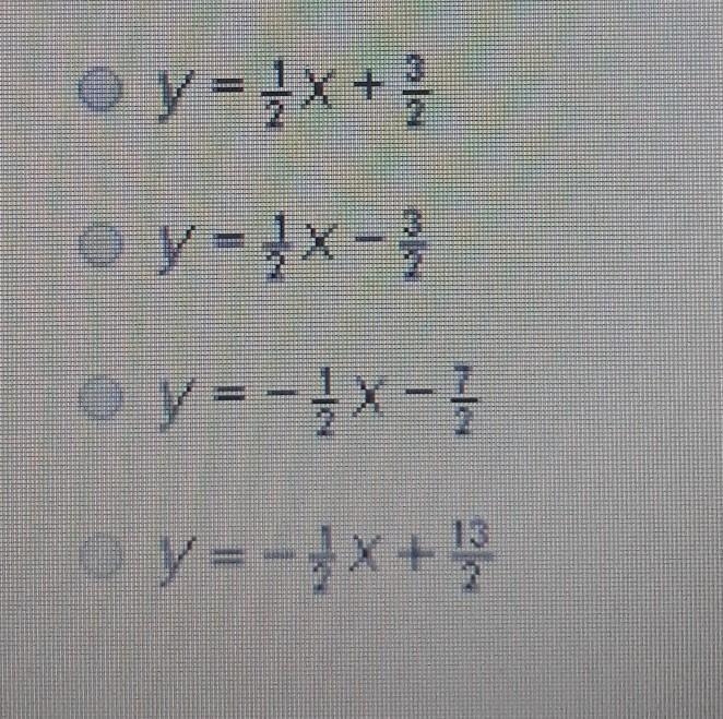 Find the equation of a Line , in slope-intercept form of a line that passes throught-example-1