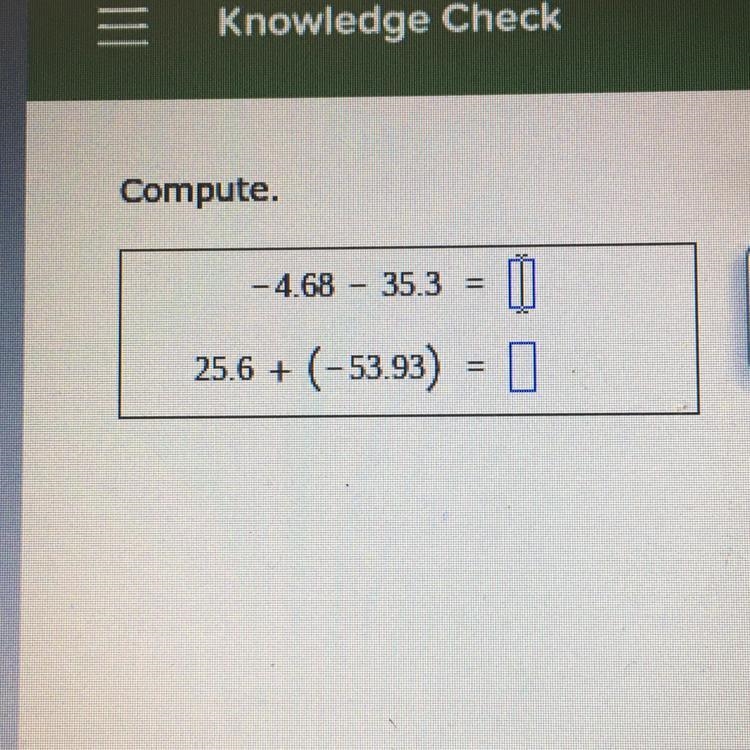 I need help please! And what does it mean to Compute?-example-1