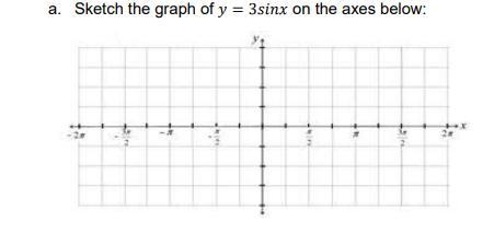 Sketch the graph of = 3 on the axes below:-example-1