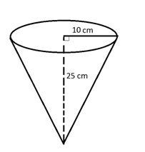 Find the volume of the cone. Use π = 3.14 . Round to the nearest hundredths. Question-example-1