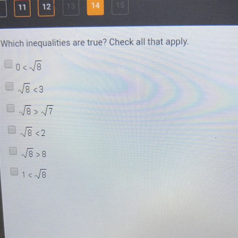 Which inequalities are true? Check all that apply.-example-1