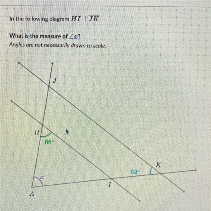 What is the measure of x?-example-1