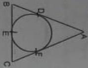 A triangle ABC is drawn to circumscribe a circle and AD=6cm,DB=4cm and CF=3cm then-example-1