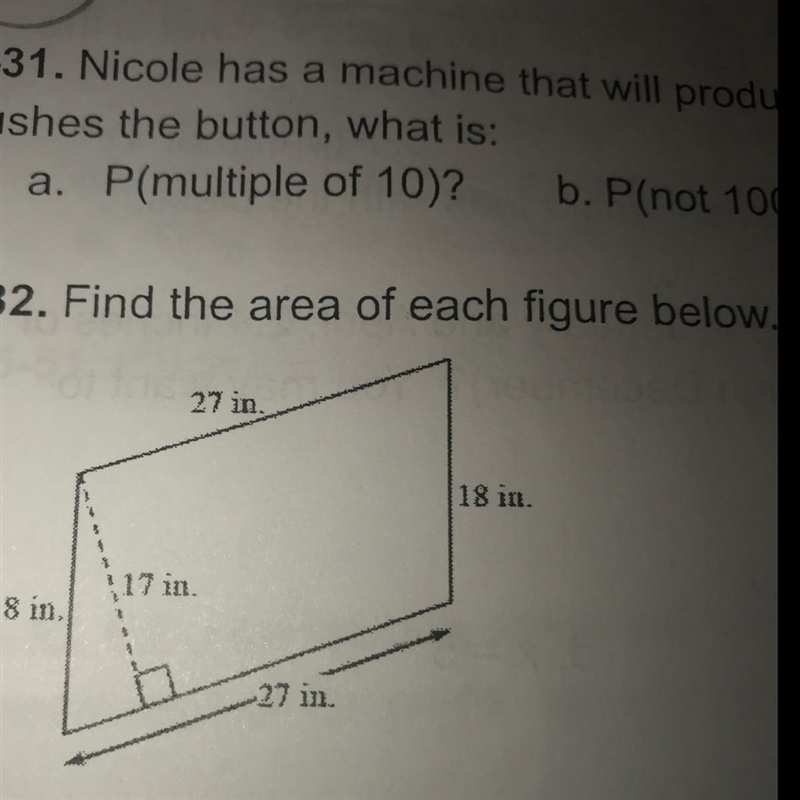 What is the area and how do you get to it?-example-1