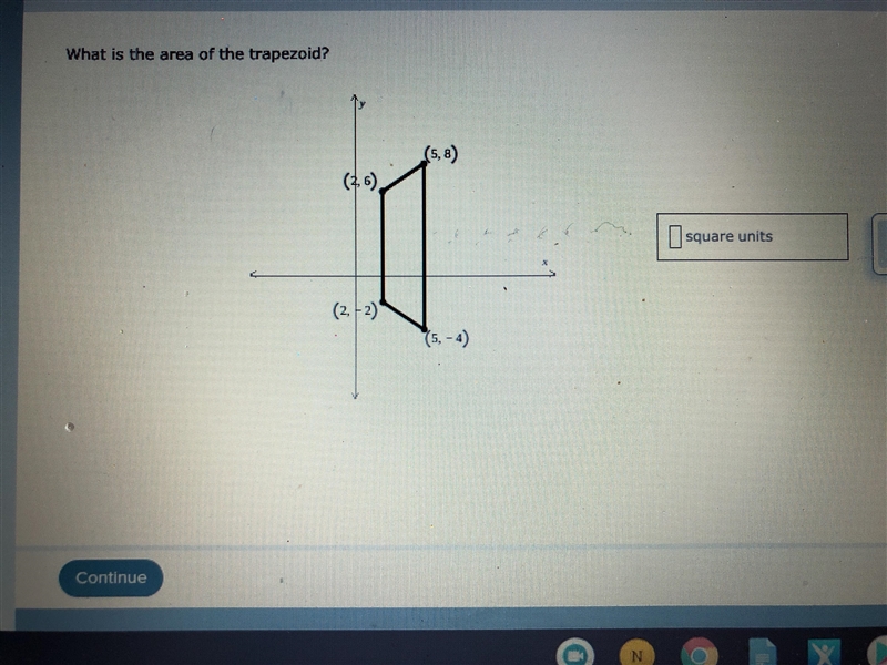 Who know how to find the area of a trapezoid?-example-1