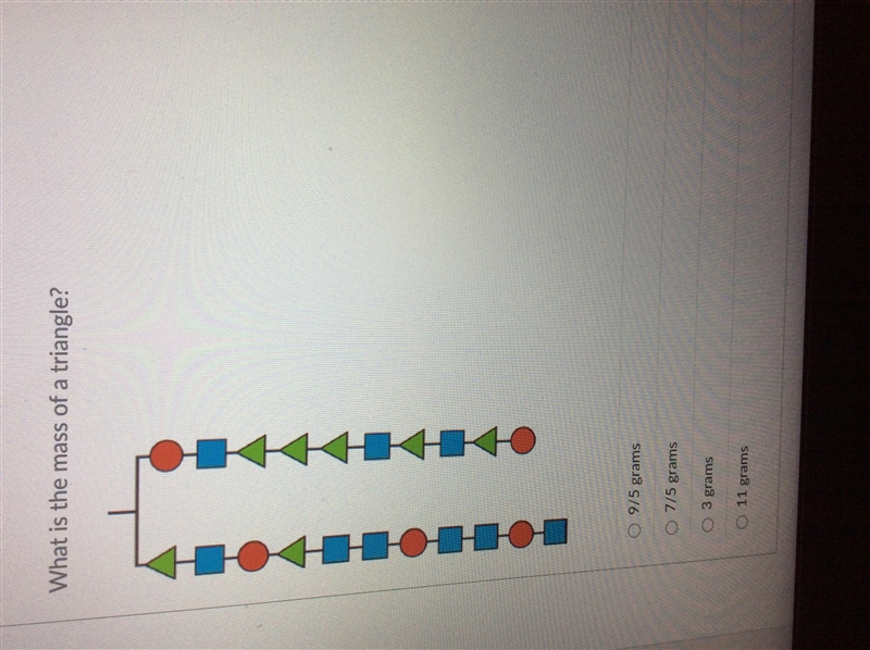 What is the mass of a triangle.-example-1