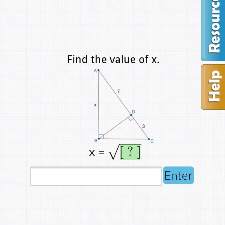 Find the value of x.-example-1