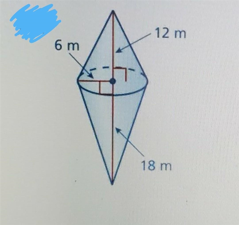 Find the volume of the composite solid. Round your answer to the nearest tenth.​-example-1