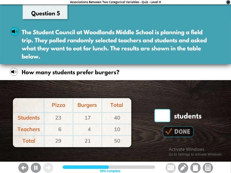 How may students prefer burgers?-example-1