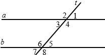 Given: m∠3=x, m∠8=5x Find: m∠3, m∠8-example-1