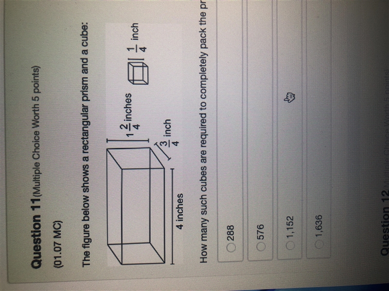 The Figure below shows a rectangular prism and a cube: How many such cubes are required-example-1