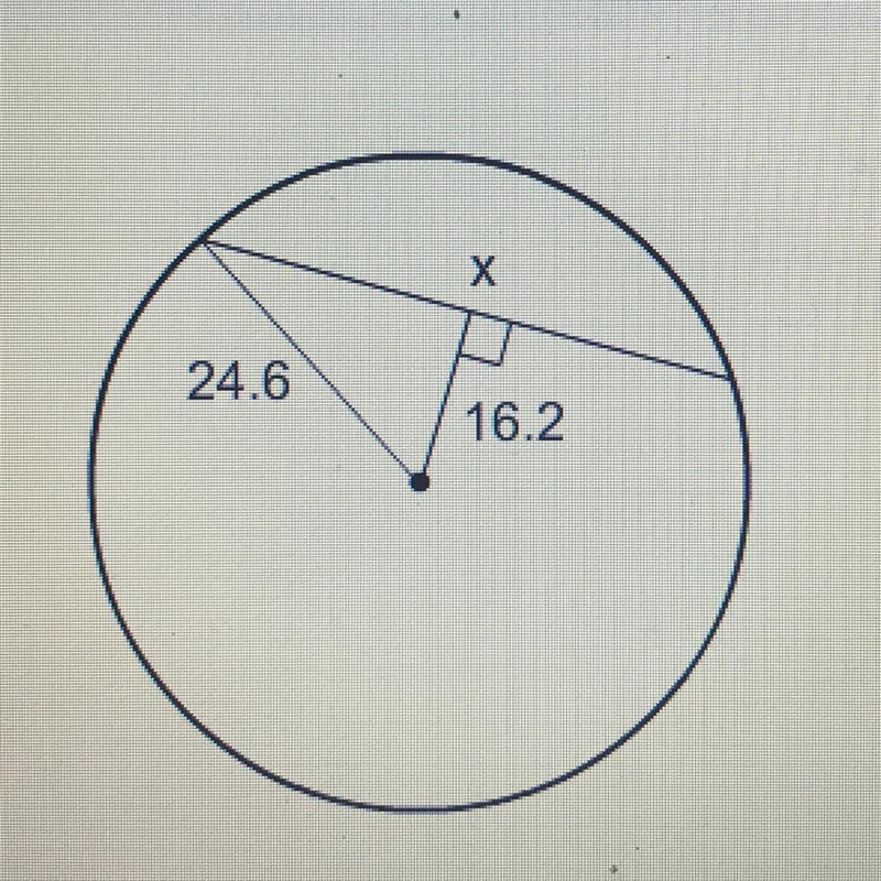 What is the value of x to the nearest tenth?-example-1