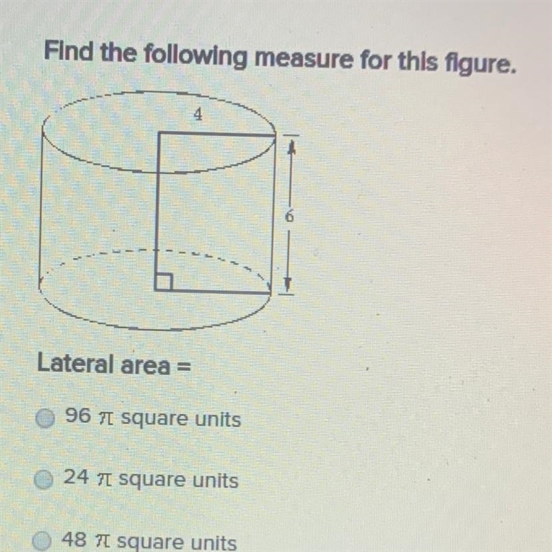 What’s the Lateral area ?-example-1