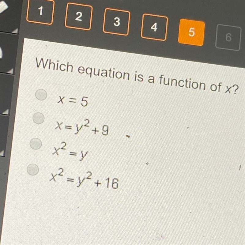 Which equation is a function-example-1