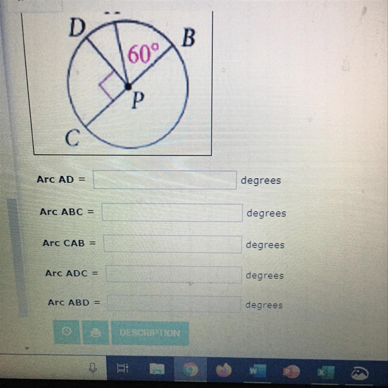 BC is a diameter find each measure.-example-1